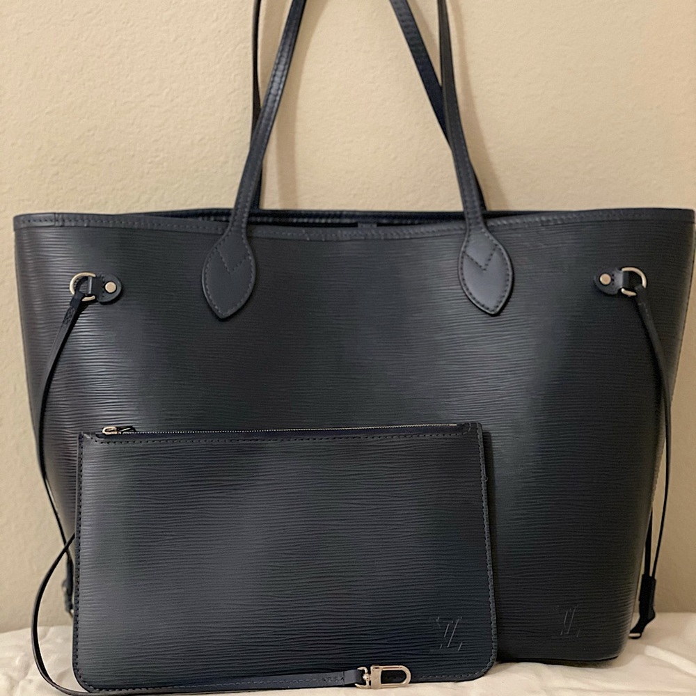 Louis Vuitton Never Full MM - Indigo Blue